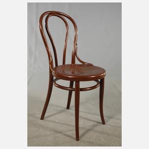 Thonet sechs Stühle Modell No. 18