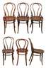 Thonet sechs Stühle Modell No. 18
