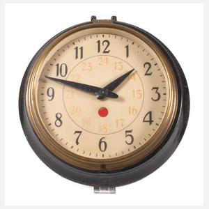 Elektrische Wanduhr Peter Behrens