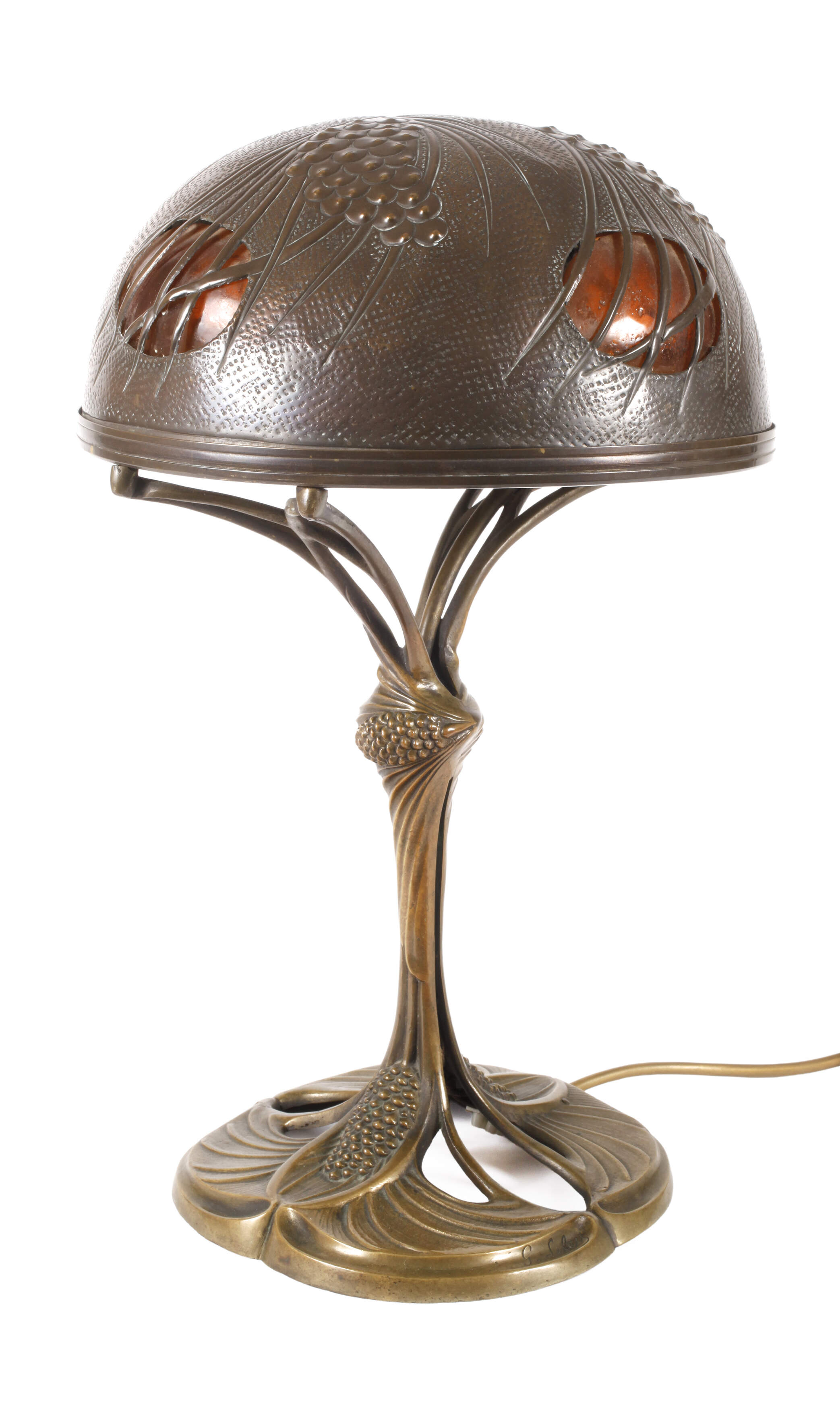 Tischlampe Georges Leleu