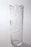 Moser Vase mit Silbermontierung