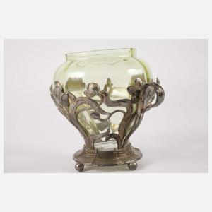 WMF Geislingen Bonbonniere mit Glaseinsatz