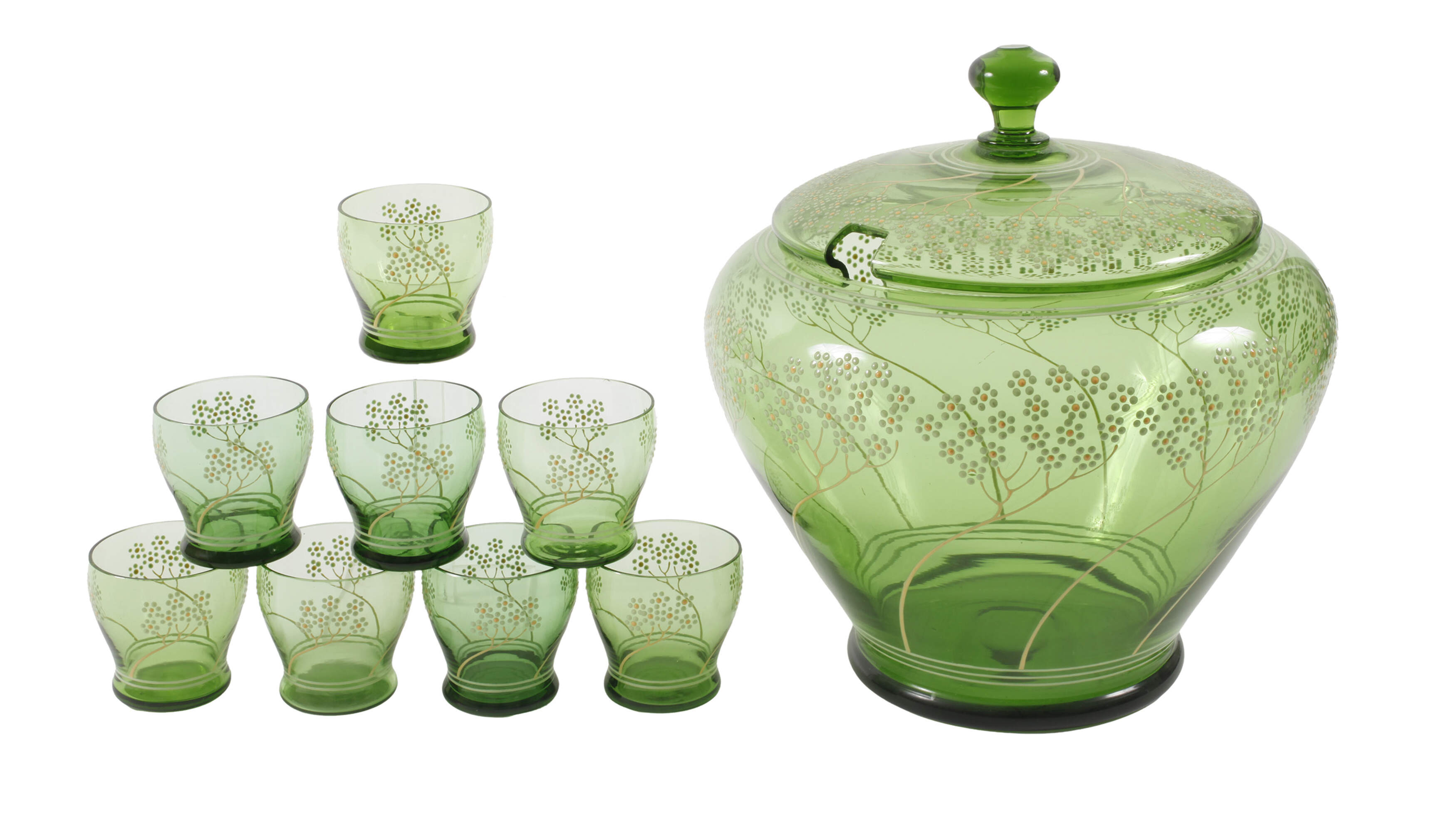 Fritz Heckert Bowle-Set