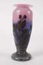 André Delatte Vase Ätzdekor