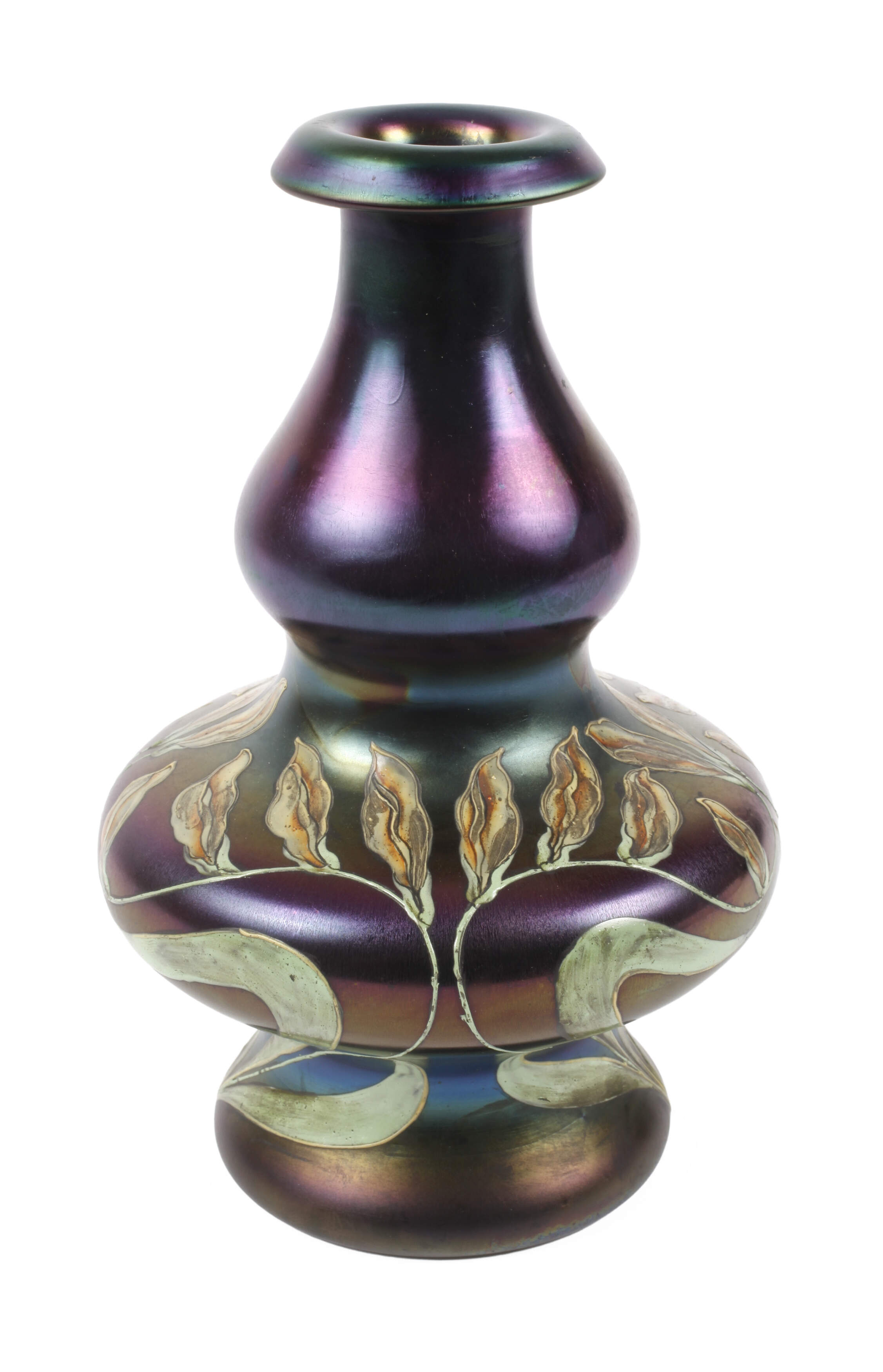 Ferdinand von Poschinger Vase Jugendstil