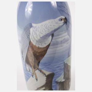 Fraureuth große Balustervase mit Seeadlermotiv