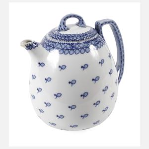 Meissen Kaffeekanne "Blaue Rispe"