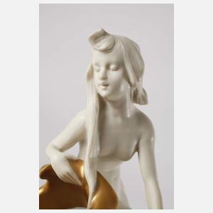 Rosenthal "Muschelvase" mit Nixe