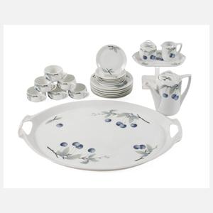 Rosenthal Mokkaservice "Donatello" mit Tablett