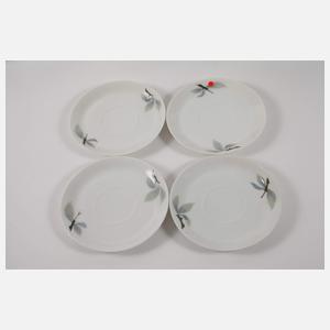 Rosenthal acht Kaffeetassen "Donatello"