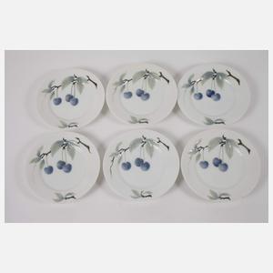 Rosenthal 16 Dessertteller "Donatello"