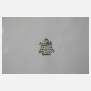 Rosenthal sechs Obstteller Pâte sur Pâte-Dekor