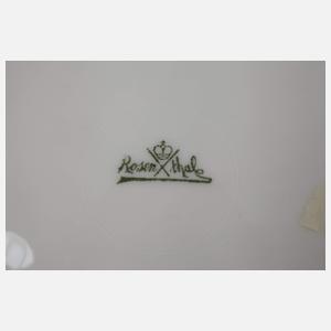 Rosenthal sechs Obstteller Pâte sur Pâte-Dekor