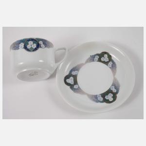 Rosenthal Paar Platten und Tasse "Donatello/Alice"