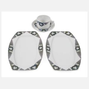 Rosenthal Paar Platten und Tasse "Donatello/Alice"