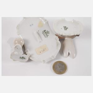 Rosenthal drei Miniatur Tierfiguren