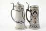 Zwei Westerwälder Bierkrüge Jugendstil