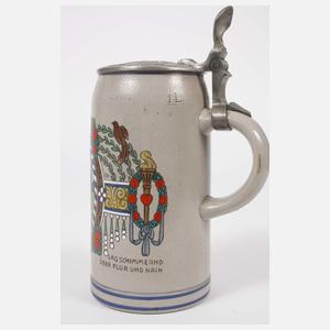 Drei Bierkrüge Jugendstil