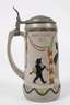 Drei Bierkrüge Jugendstil