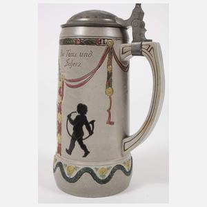 Drei Bierkrüge Jugendstil