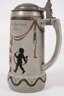Drei Bierkrüge Jugendstil