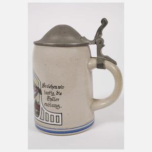 Drei Bierkrüge Jugendstil