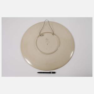 Großer Villeroy & Boch Wandteller "Der Winter"