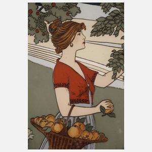 Großer Villeroy & Boch Wandteller "Der Herbst"