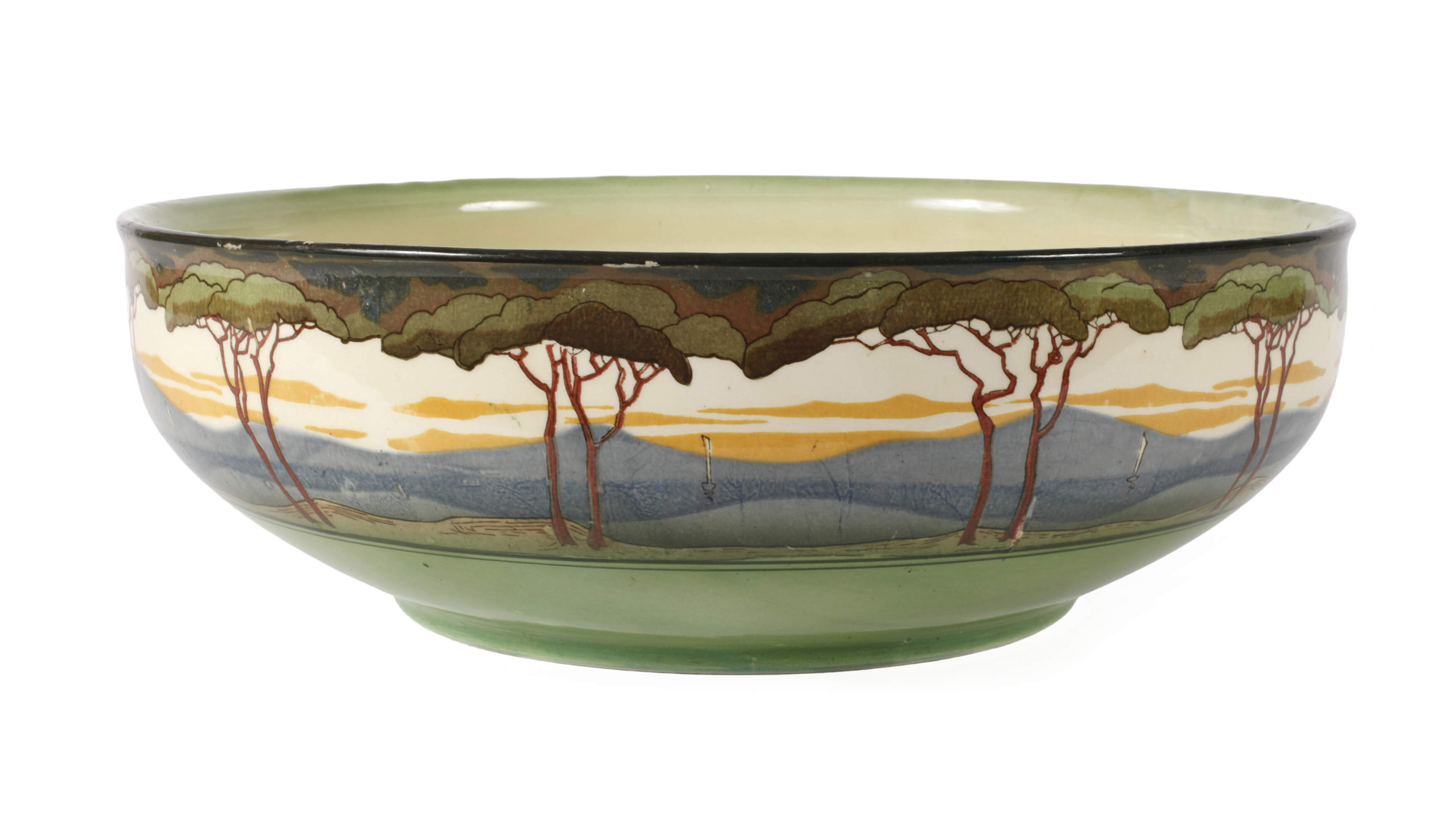 Royal Doulton große Schale Jugendstil