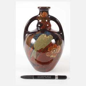 Rozenburg Henkelvase Vogeldekor