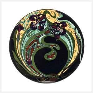 Zuid Holland großer Wandteller Jugendstil