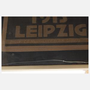 Plakat Baufachausstellung 1913