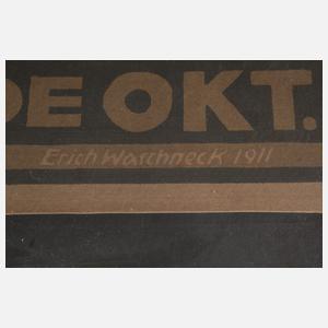Plakat Baufachausstellung 1913