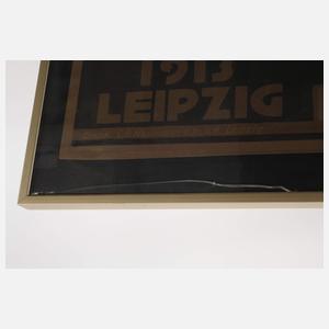 Plakat Baufachausstellung 1913