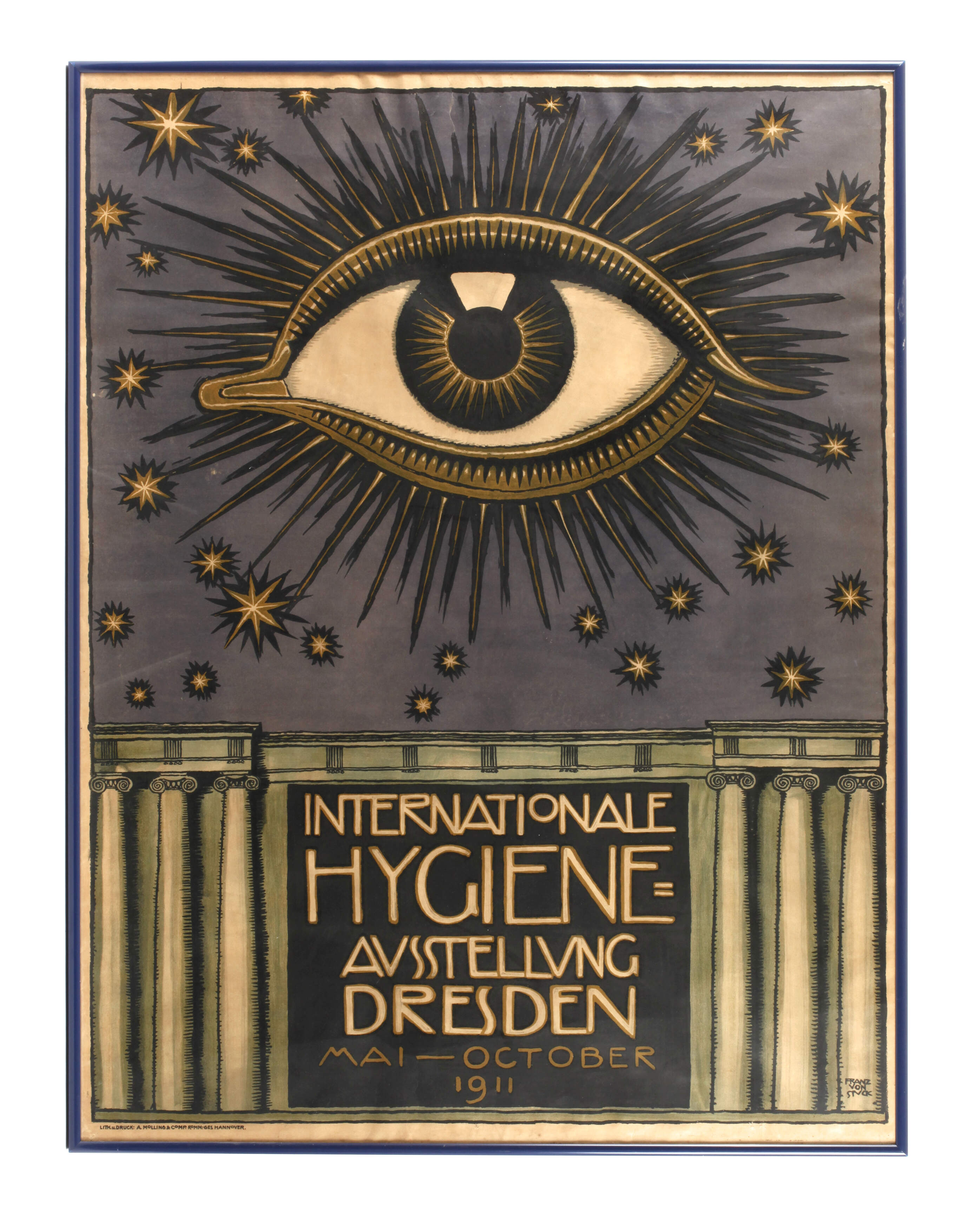 Plakat Hygiene-Ausstellung Dresden 1911