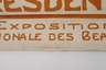 Plakat Kunstausstellung Dresden 1901