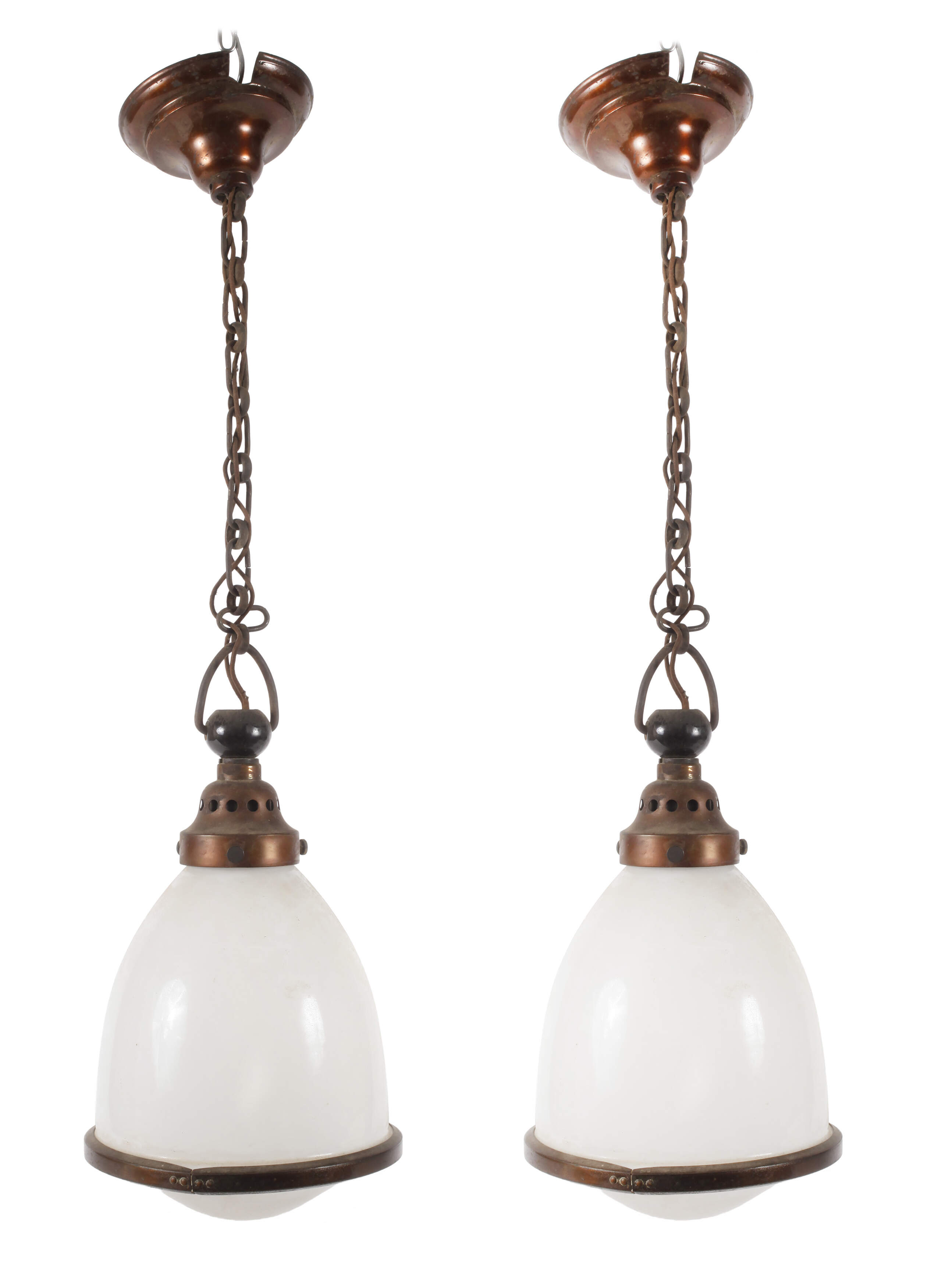 Paar Deckenlampen