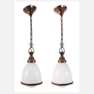 Paar Deckenlampen