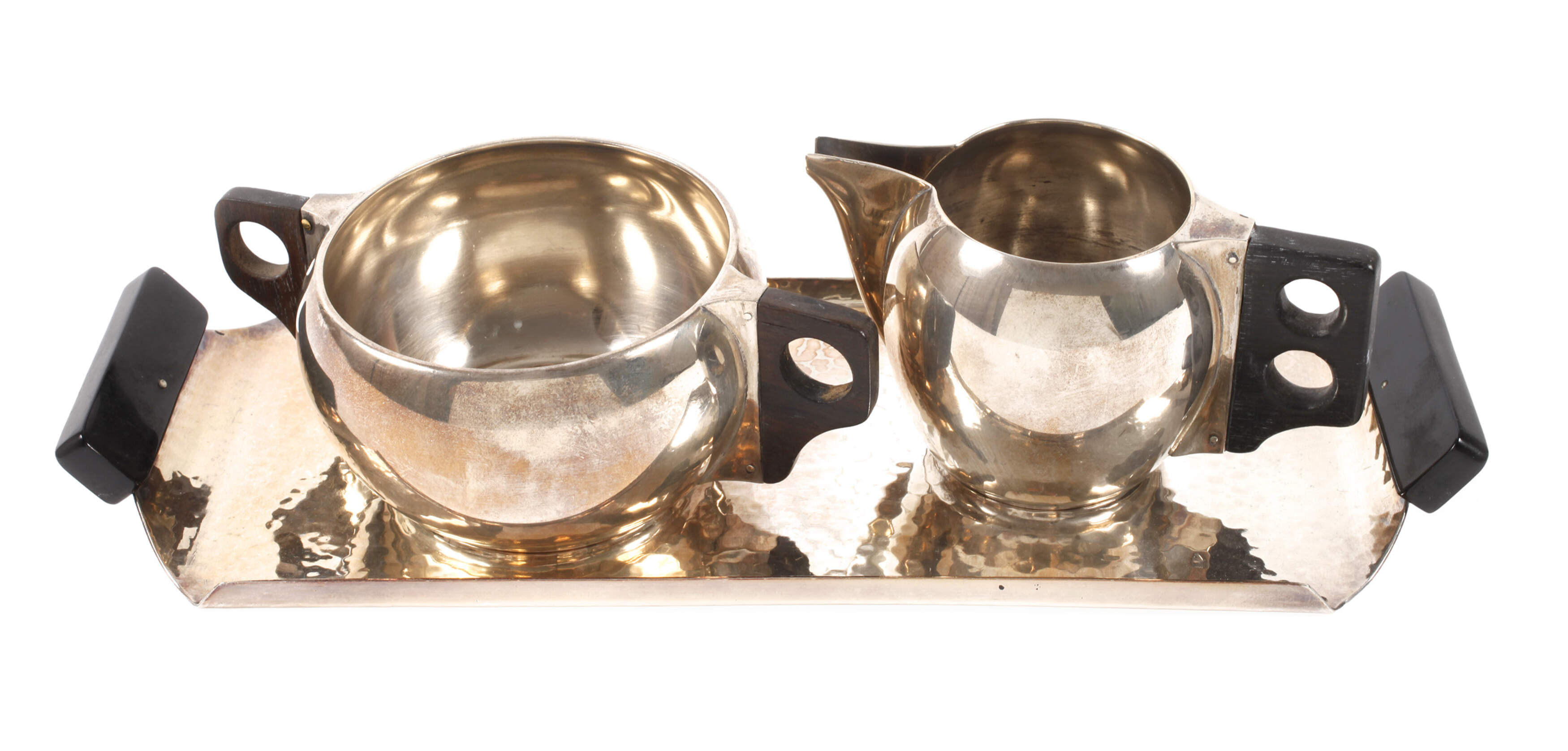Silber Zucker-/Sahneset Niederlande