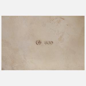 Silber Kernstück Art déco
