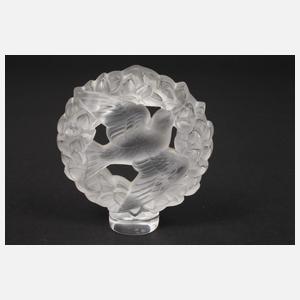 René Lalique zwei Flakons und Siegelhalter