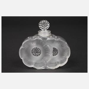 René Lalique zwei Flakons und Siegelhalter