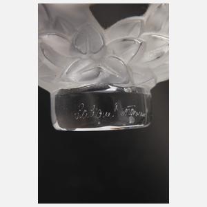 René Lalique zwei Flakons und Siegelhalter