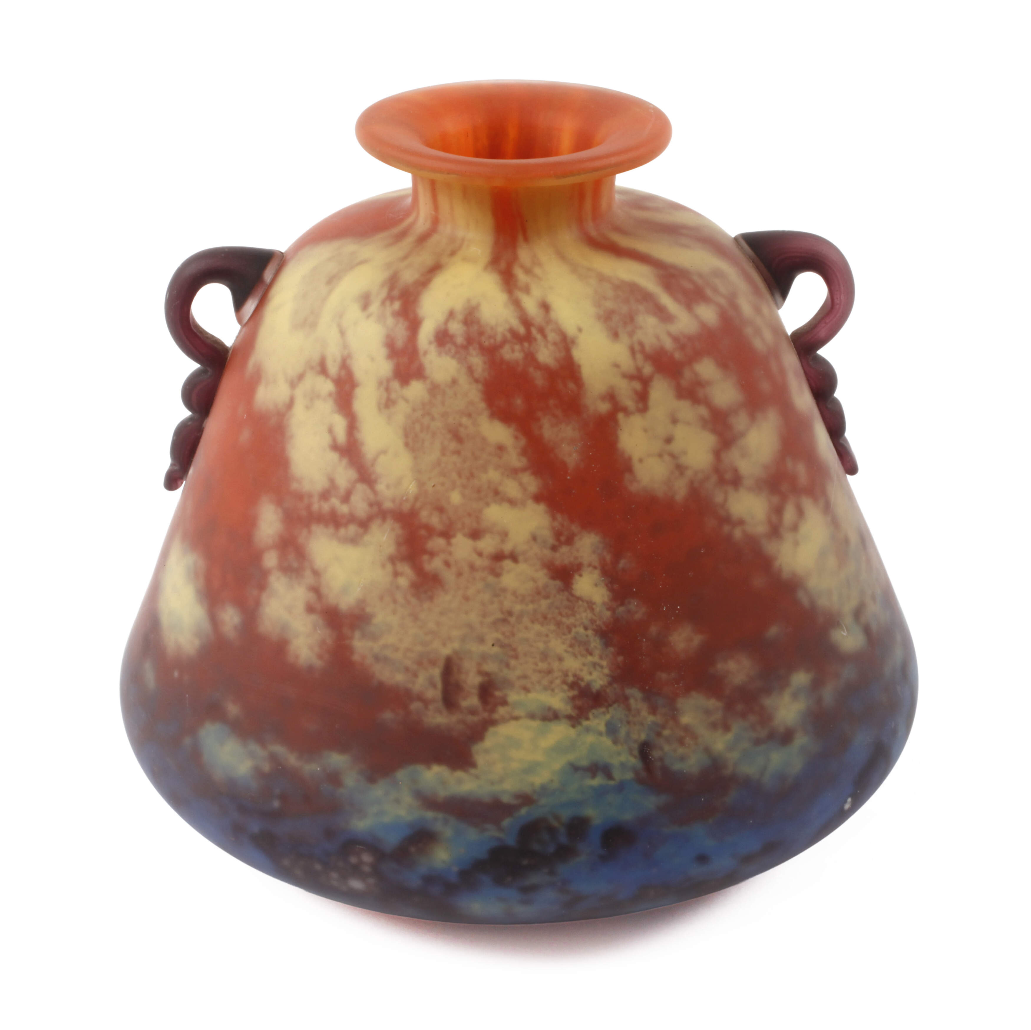 Charles Schneider Doppelhenkelvase