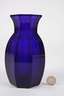 Moser Karlsbad kobaltblaue Vase