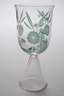 Glasfachschule Zwiesel drei Trinkgläser Art déco