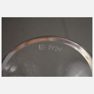 Glasfachschule Zwiesel drei Trinkgläser Art déco