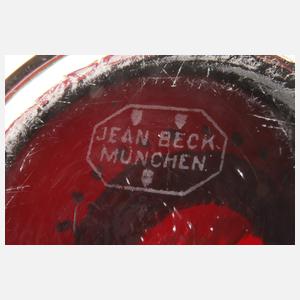 Jean Beck München fünf Vasen