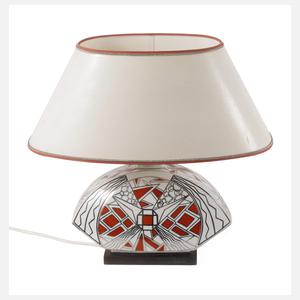Französische Tischlampe Art déco