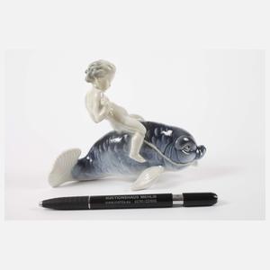 Fraureuth "Delphin mit Putte"